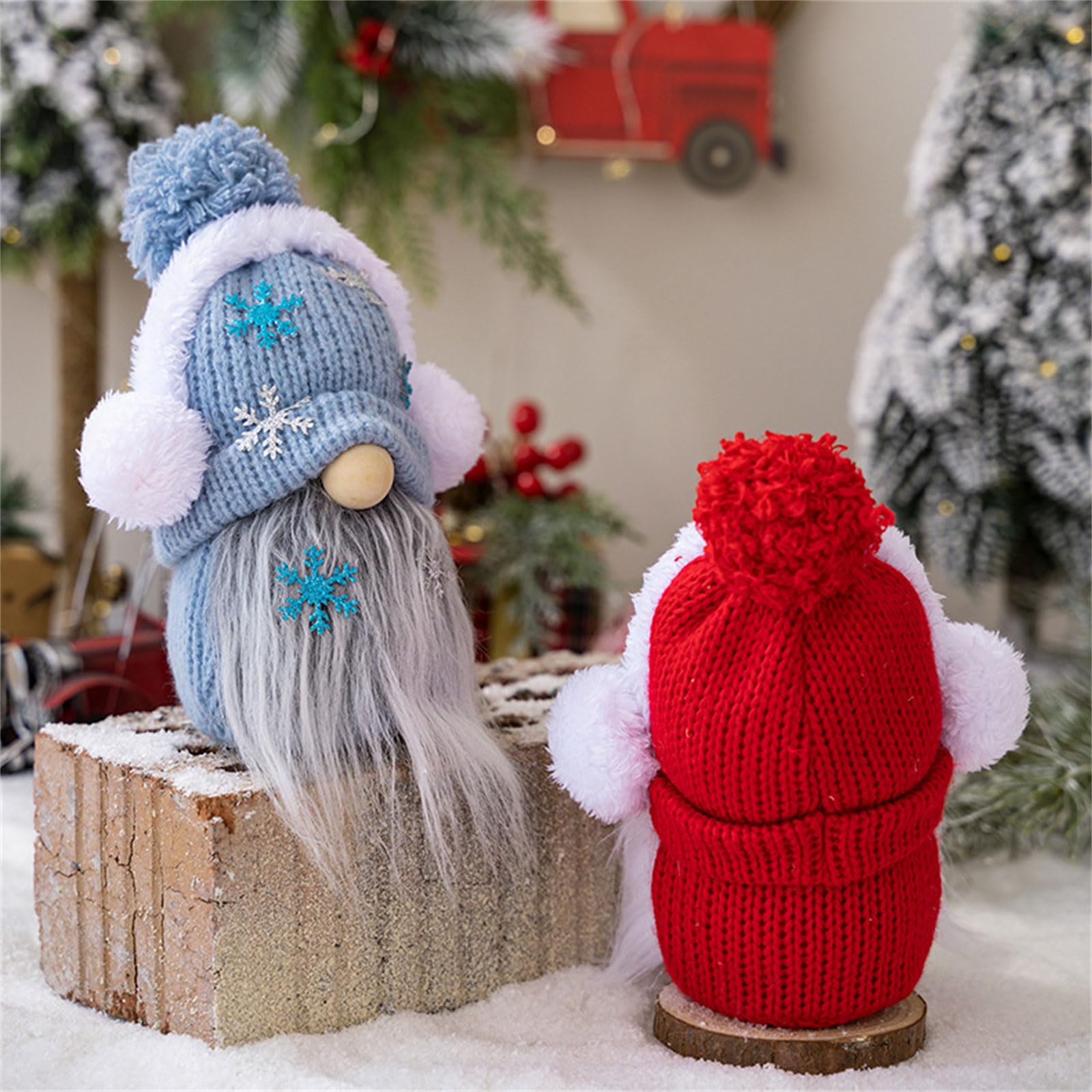 Berretto Natalizio per Adulto | Cappello Lavorato a Maglia Natalizio Festivo - Cappello a Cuffia Traspirante, Morbido Cappello Lavorato a Maglia per Freddo, Bambini, Uomini, Inverno, casa