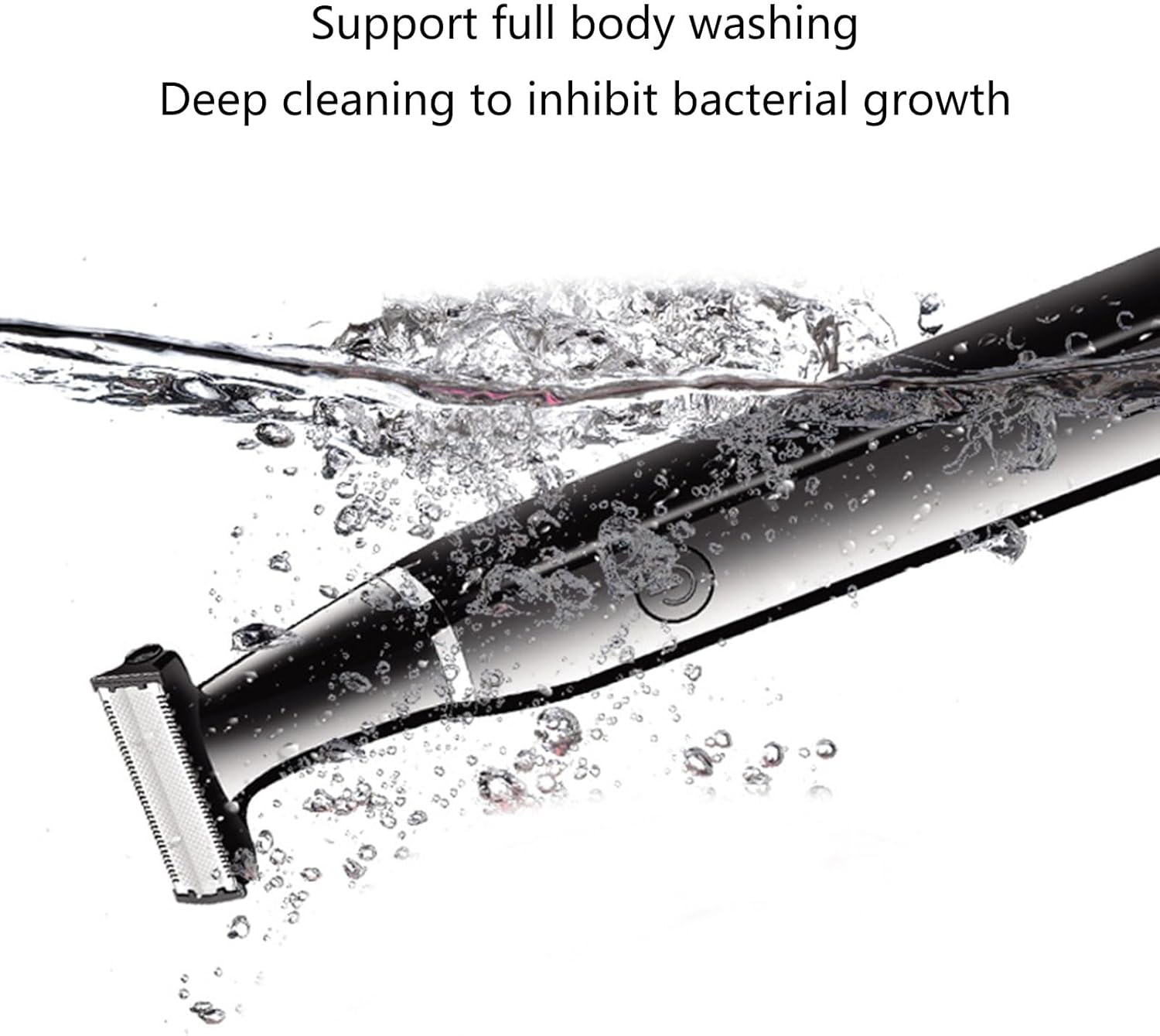 Mens Body Hair Trimmer Shaver for Sensitive Areas Hair Removal Trimmer Groin Body Shaver Groomer Arm Beard Efficient Shaving