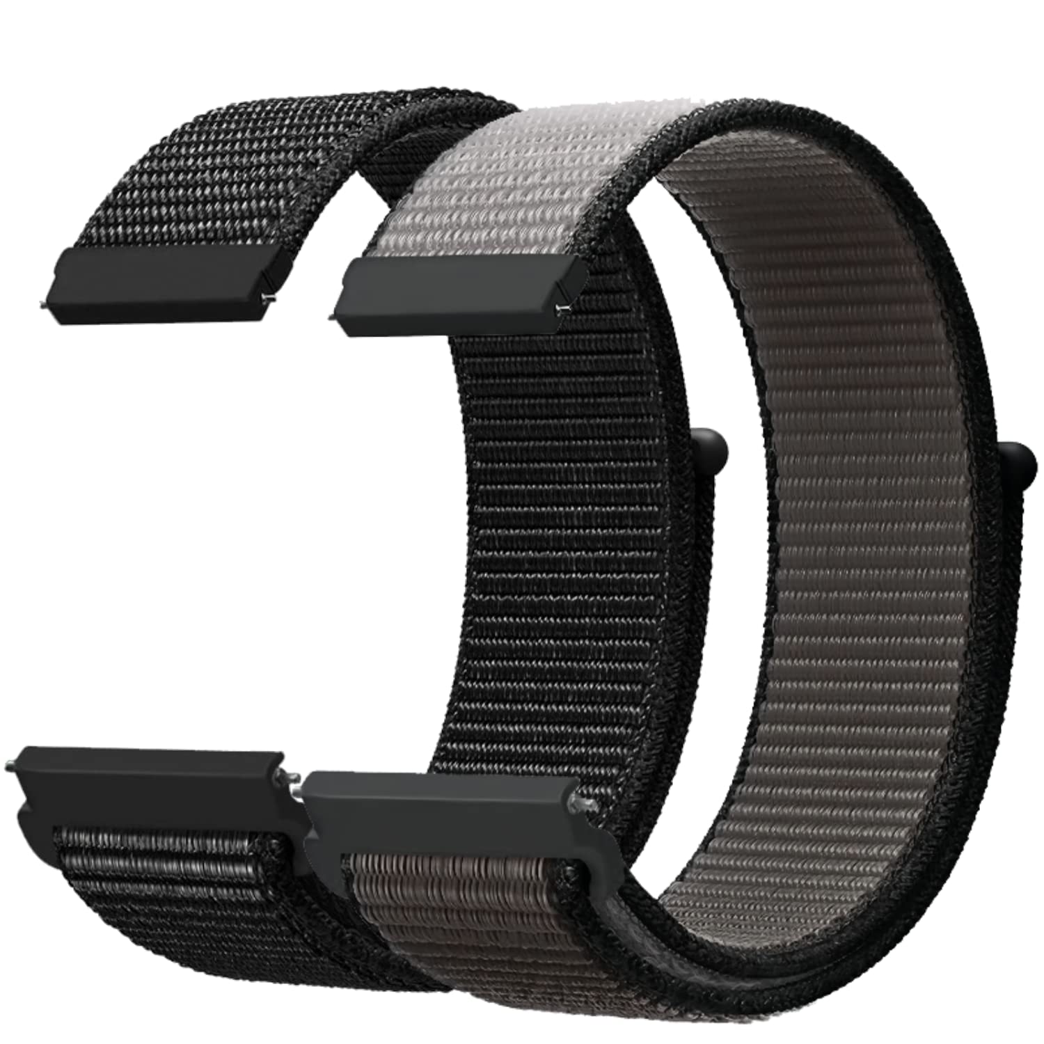 LYYLTX Nylon Fabric Uhrenarmbänder 20mm/22mm Armband für Herren Damen Ersatzband Schnellverschluss Smartwatch Sport Uhren Ersatzarmband Einstellbares Soft Breathable Watch Strap