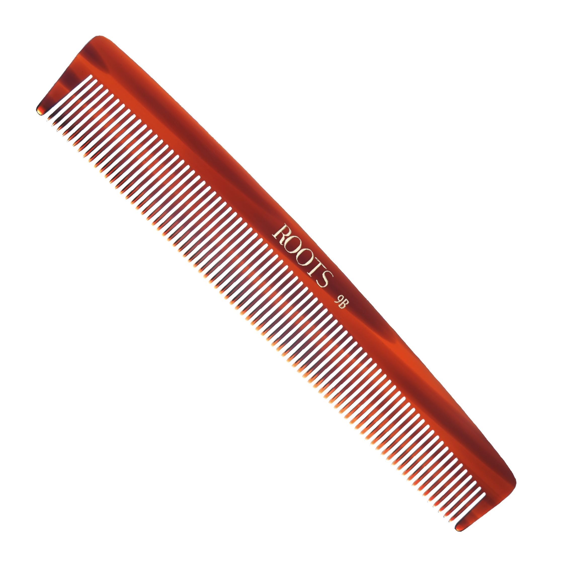 Roots - Classic Brown Fine Tooth Comb - Hair Comb For Men and Women - Style your Hair Hassle-Free - Light Weight For Healthy & Stylish Hair - Pack of 1- Model No.9B-picture-16