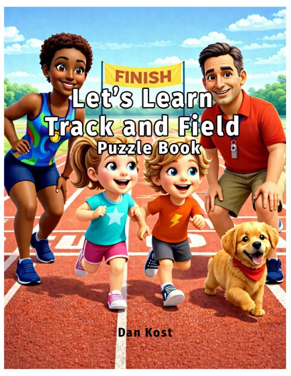 Let's Learn Track and Field Puzzle Book