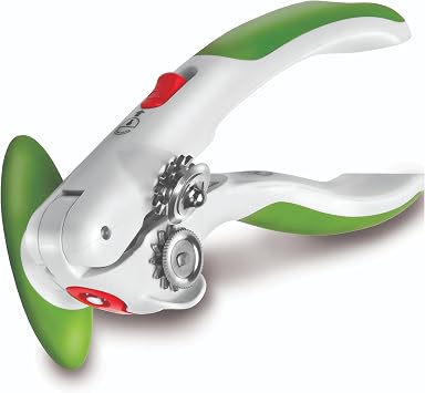 Zyliss Lock N Lift Manual Can Opener with Lid Lifter Magnet - Heavy-Duty & Handheld Can Opener - Kitchen Gadget for Can Opener Safety - Manual Can Opener for Smooth Edge - Green