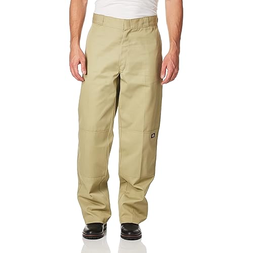 Relaxed Fit Heavyweight Duck Carpenter Pants - Rinsed Timber Brown