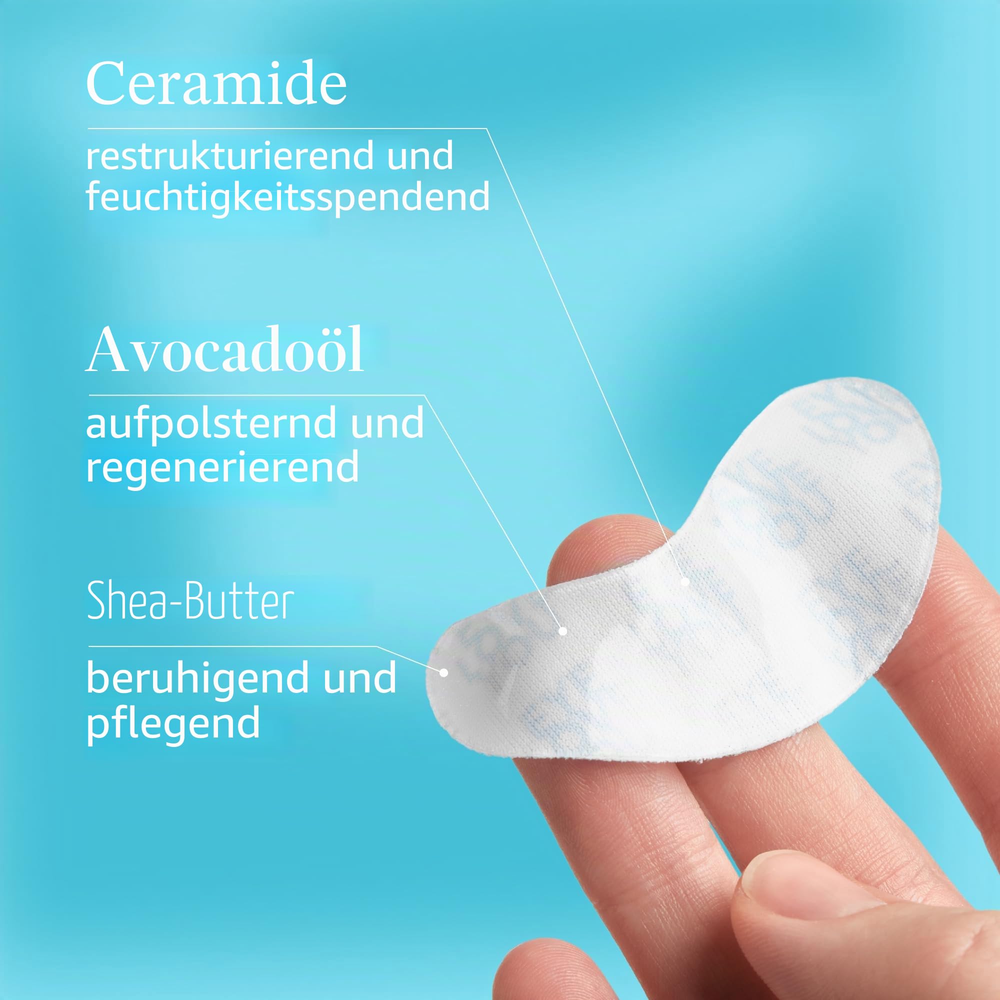 Talika Eye Therapy Patch Eye Pads - Augenpads gegen Augenringe und Tränensäcke - Wiederverwendbare Augen Patches - Für erfrischte Augen - Packung mit 6 Augen Pads