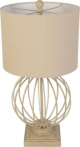 Miniatura 10 de Lavish Home Juego de 2 lámparas de mesa - Lámparas modernas con puertos de carga USB y bombillas LED - para decoración de sala de estar, oficina o