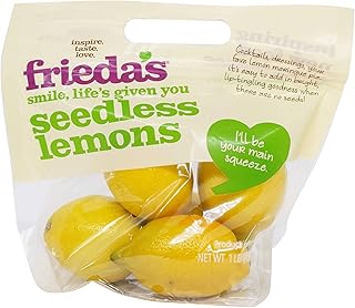 Bagged Seedless Lemons, 16 oz