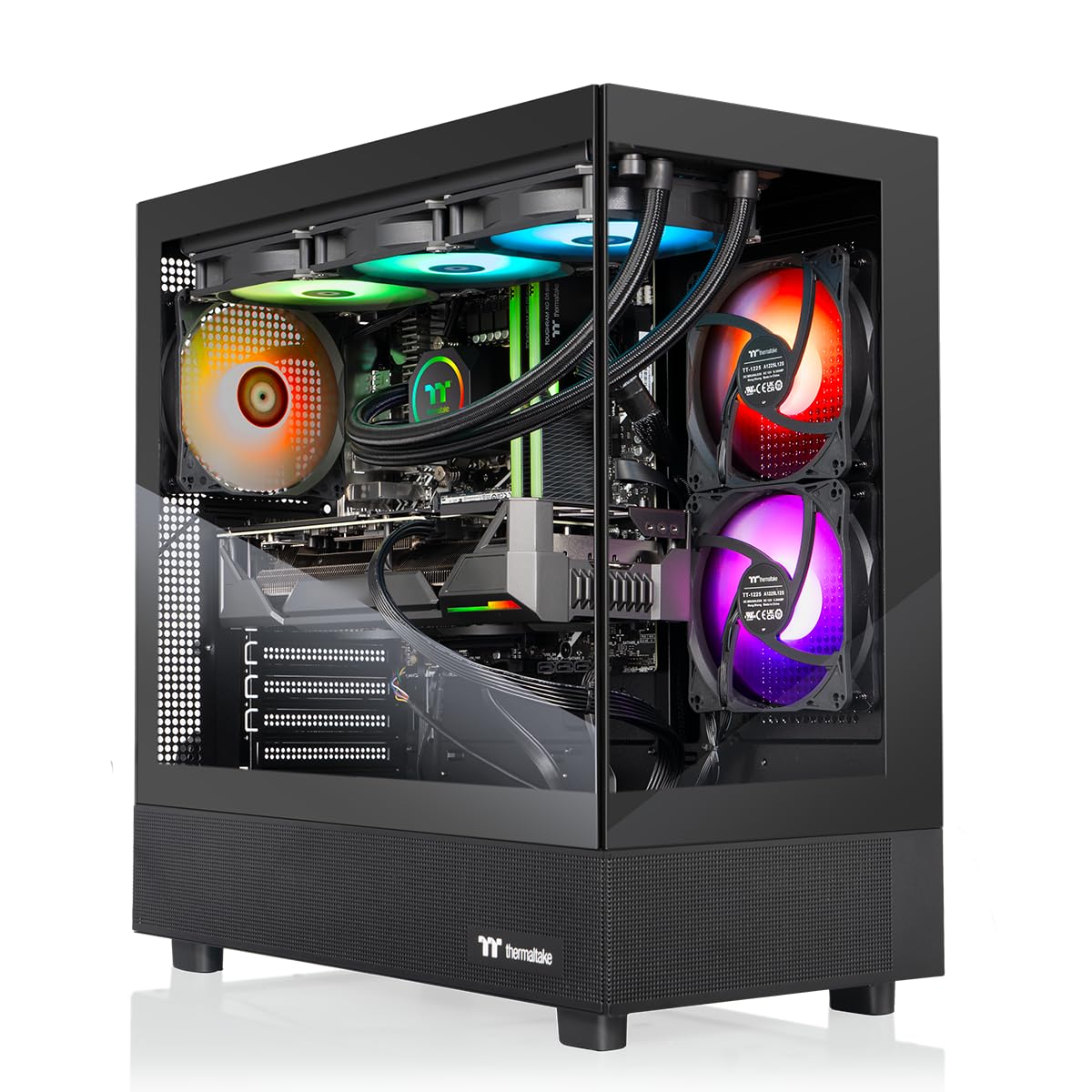 Thermaltake LCGS View 9897X-270 Gaming Desktop (AMD Ryzen™ 7 9800X3D, 32GB 6400MT/s DDR5 RGB Memory, AMD Radeon™ RX 9070 XT, 2TB NVMe M.2, WiFi, Windows 11) V27B-B850-97X-LCS-image-46