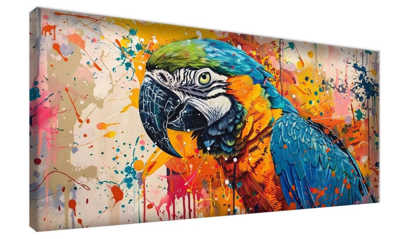 Malarstwo diamentowe, papuga, dla dorosłych, zwierzęta, 5D, obraz diamentowy, haft krzyżykowy, zestaw do dekoracji salonu, prezent 100 x 200 cm, 0Z-128