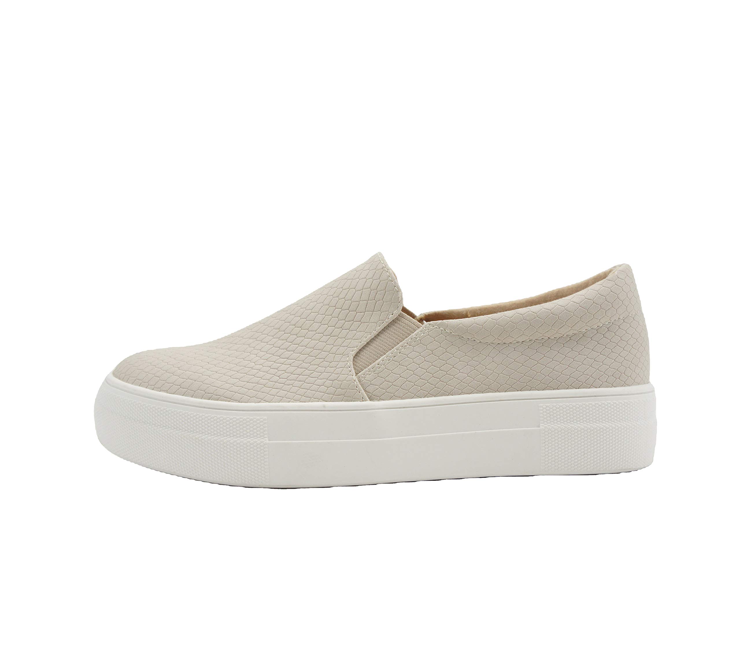 TOPSHOE ave- Hike Platform Slip- On Sneaker w/Cushion Foam