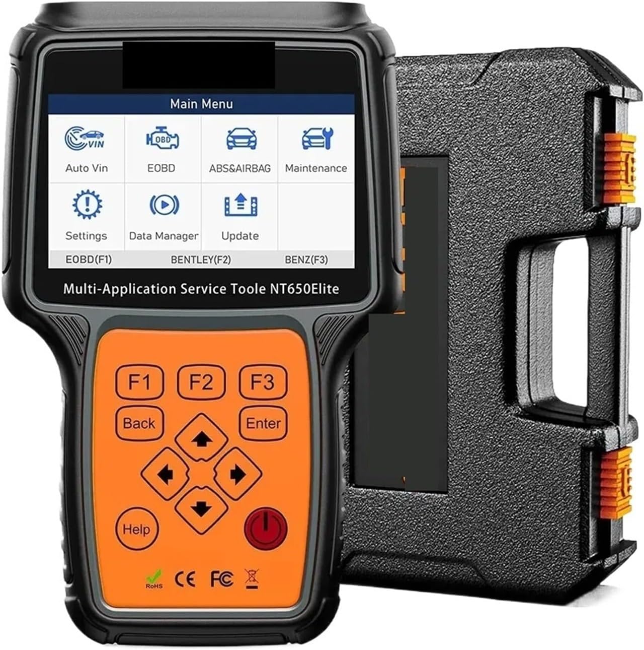 Car Code Reader, NT650 Wireless Bidirectional Car OBD2 Scanner Diagnostic Reset Scan ABS SRS EPB Oil TPS 26+ Auto,for Cars