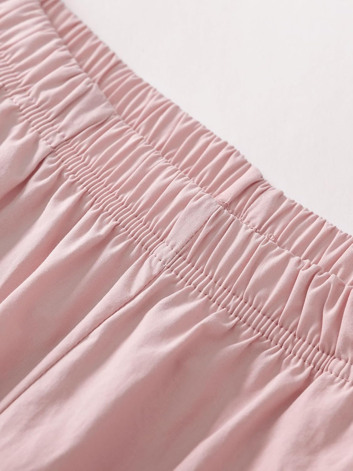 Women's Petite Pajama Set Cotton Poplin Pjs - Image 6