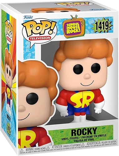 Funko POP! TV: Schoolhouse Rock - Schoolhouse Rocky - Figura de vinilo coleccionable - Idea de regalo - Producto oficial - para niños y adultos -