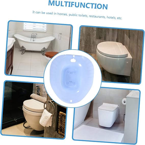 Safe Sitz Bath Seat Wash Basin for Pregnant Women Postpartum Care Relief Feminine Wash Basin