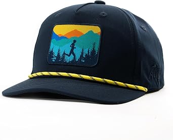 Gone For a Run Running Hat - Rope or Trucker - One Size Fits Most