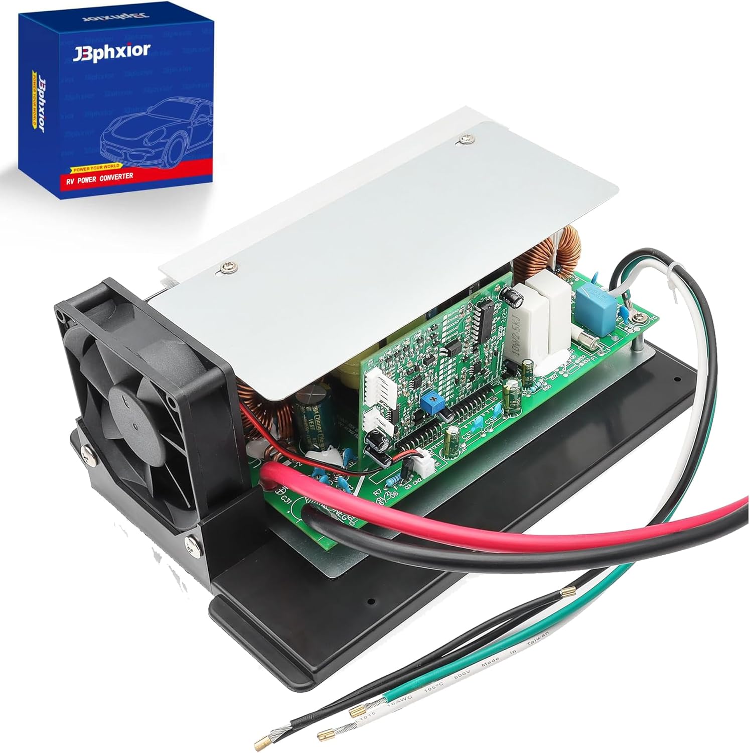 WF-8955-MBA 55 Amp RV Power Converter Fit for WF8955PEC, WF-8955-MBA, WF-8900-AD, WF-8955, WF-8955AN, WF-8900, Used for Both Lead-Acid and Lithium Batteries