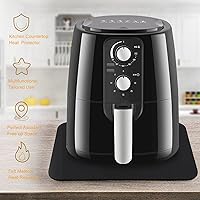 Vista 5 de Heat Resistant Mat Countertop Air Fryer Kitchen Appliance Slider Mats,5PCS 17 x 12 In Thickened Kitchen Countertop Heat Protector Mat Compatible for