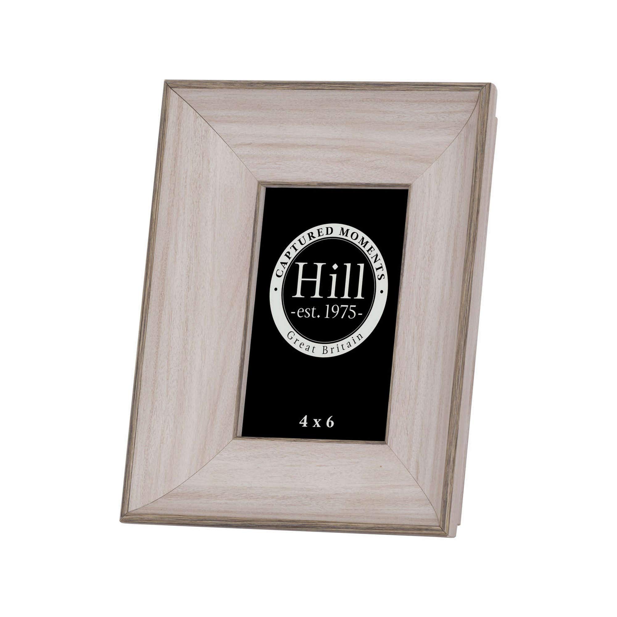 Hill Interiors Mixed Hill 1975 White Washed Wood Photo Frame 5X7