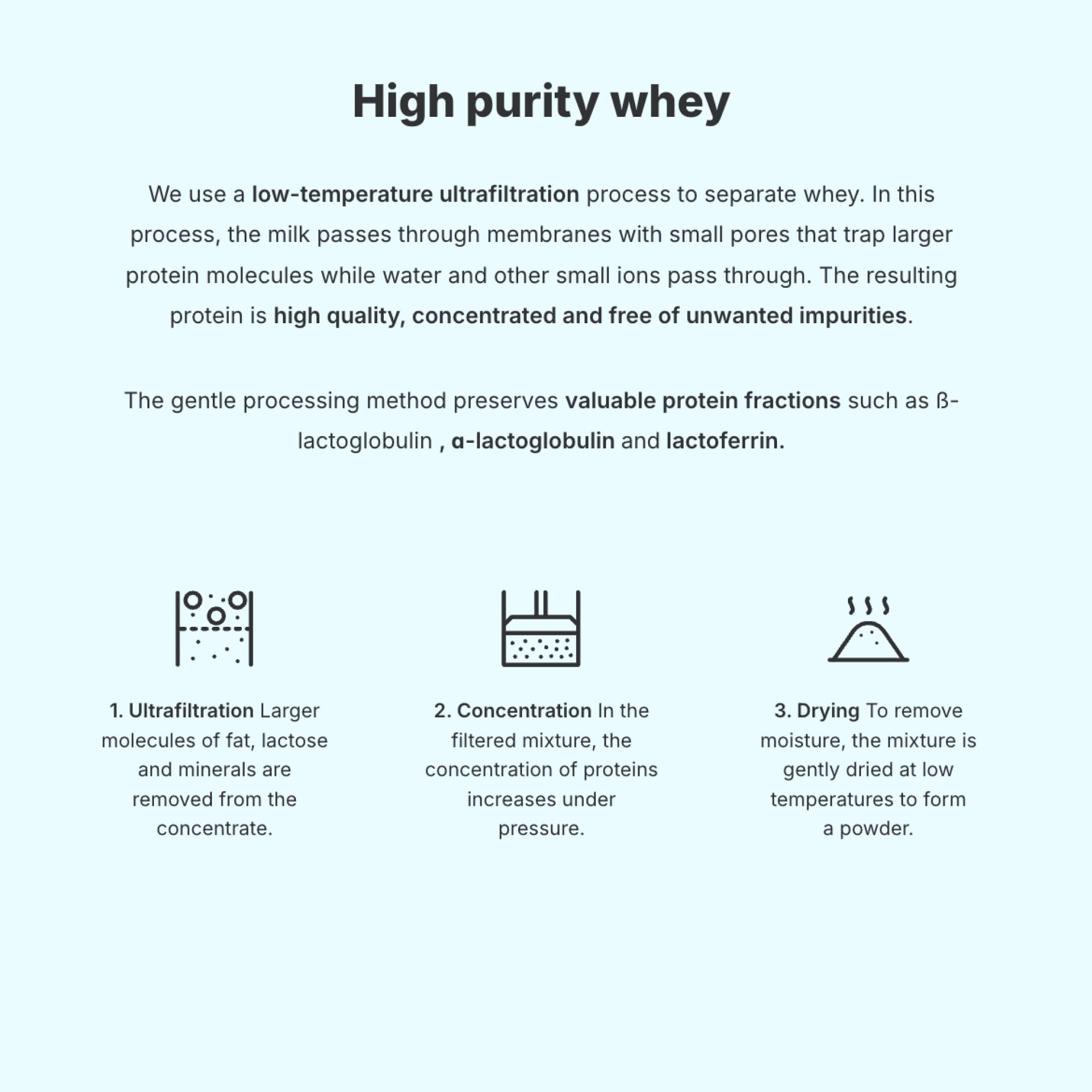 Vilgain Whey Protein sans lactose (1000g) Chocolate Shake – Protéine sans lactose de lait de pâturage, édulcorée à la stevia, ultrafiltrée & crémeuse, High Protein pour musculation & maintien