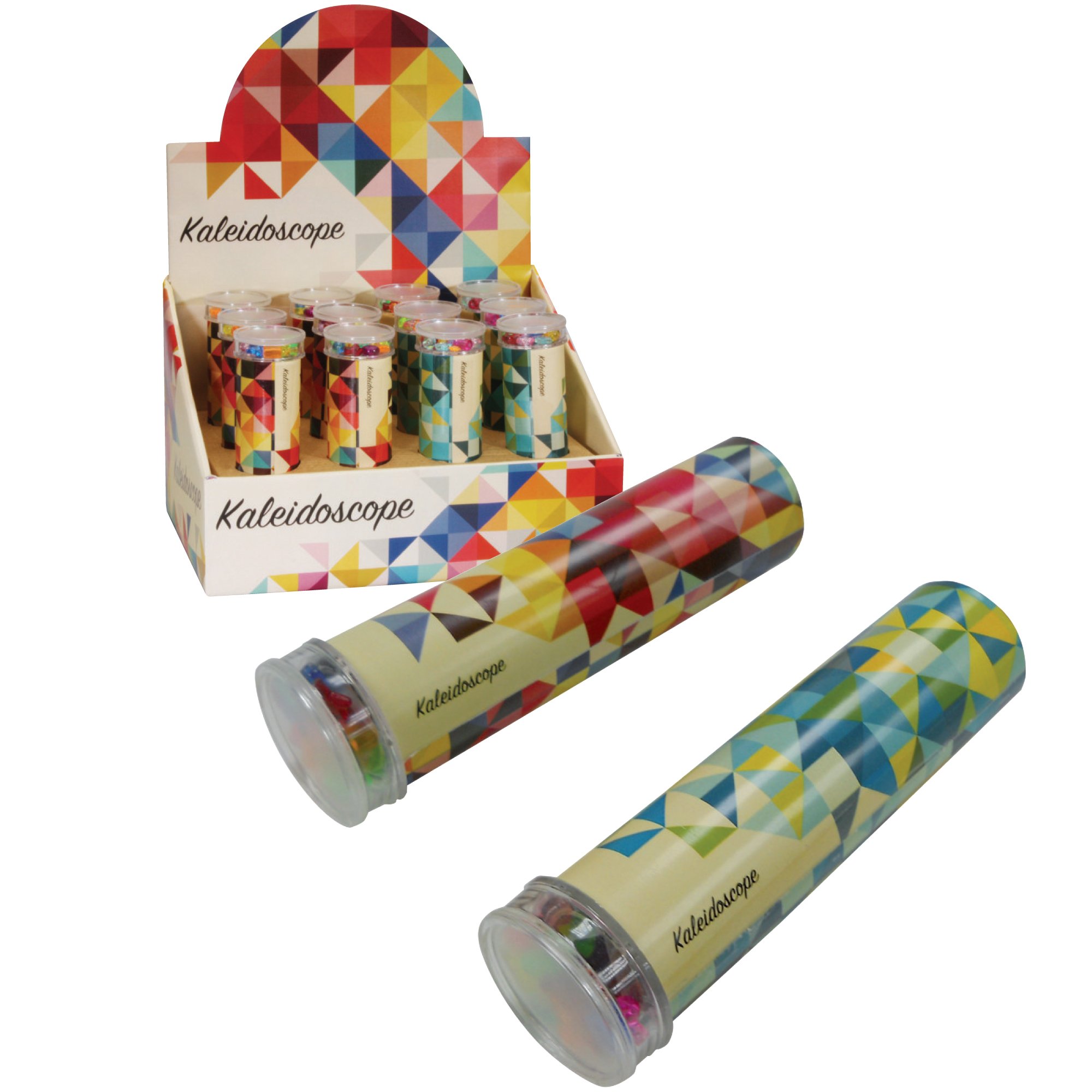 MAJIGGTin Kaleidescope, Retro Classic Optical Illusion Toy