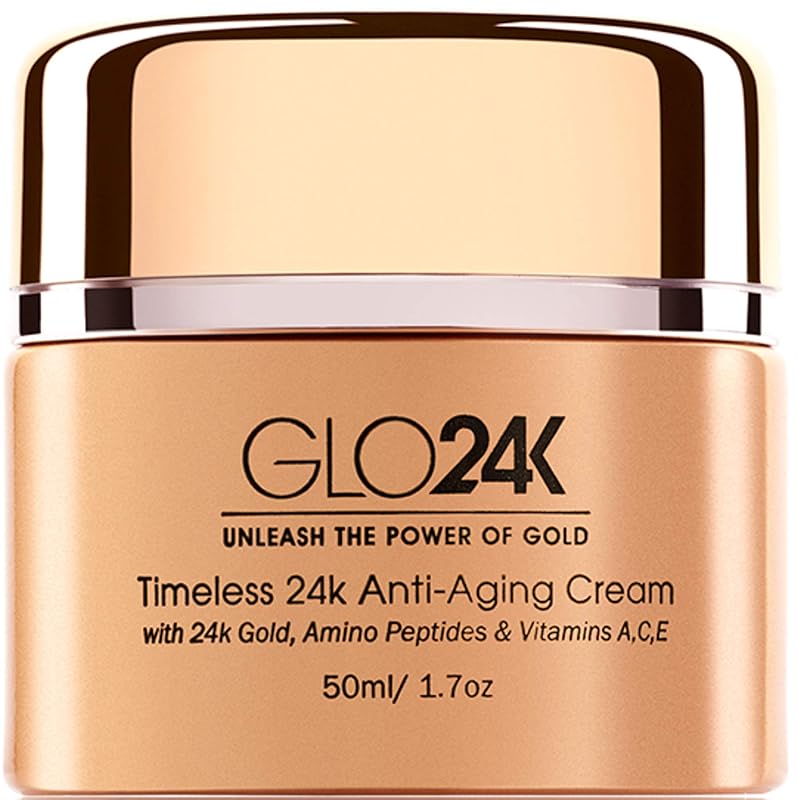 GLO24K Creme facial noturno com retinol, ouro 24k e cítricos