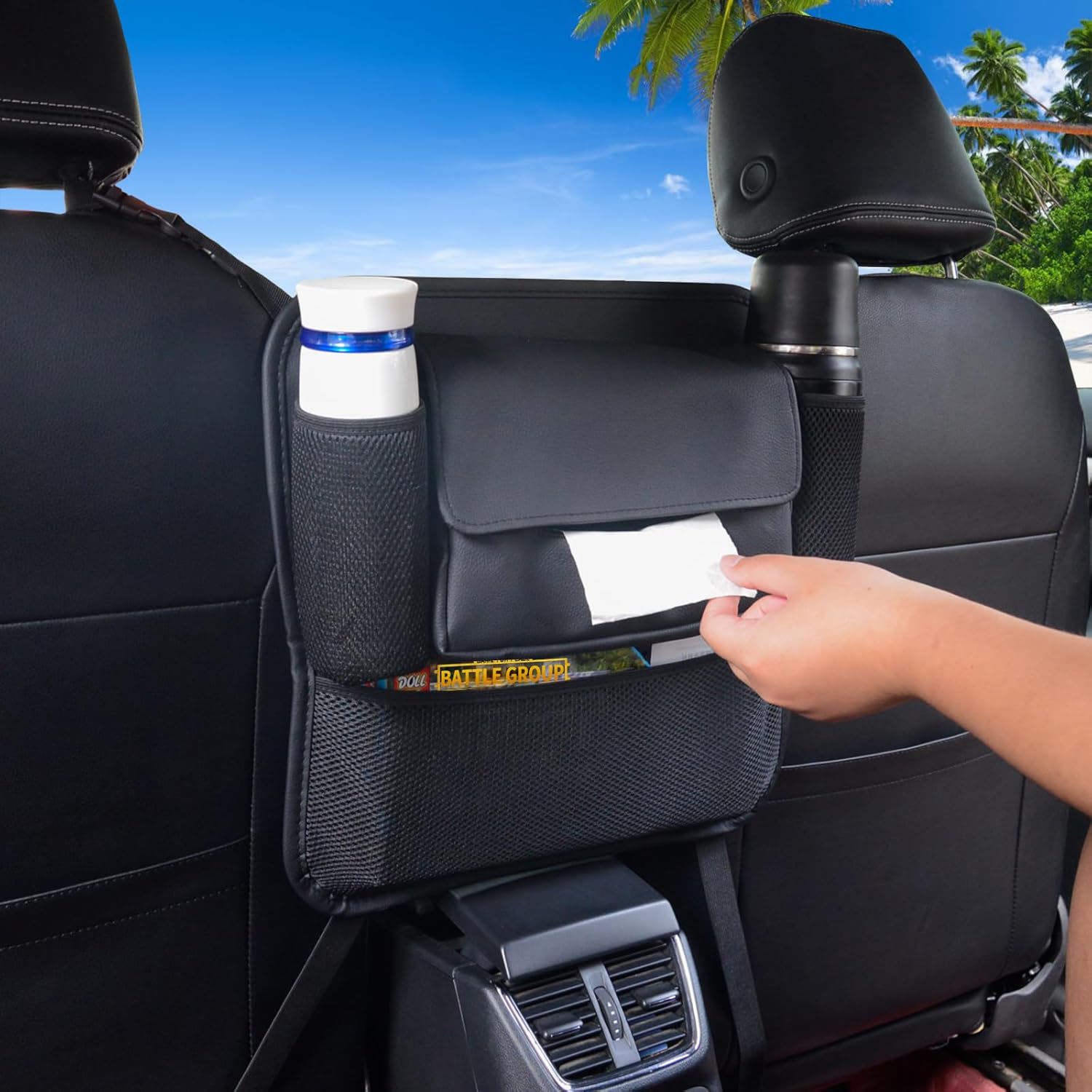 Ovege Purse Holder for CarCar Organizer Between Seats with