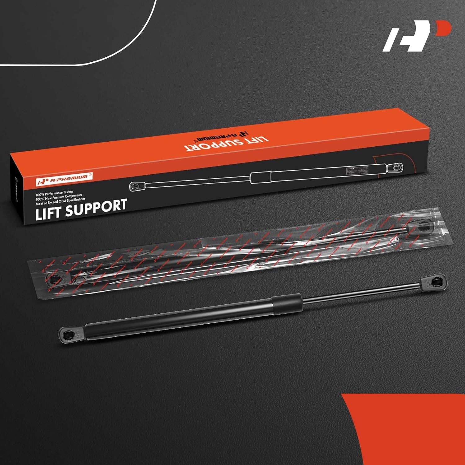 A-Premium Rear Hatch Lift Supports Shocks Struts Compatible with Acura Models - MDX 2001 2002 2003 2004 2005 2006 Hatchback - Replace# 74820S3VA012(PC Set)