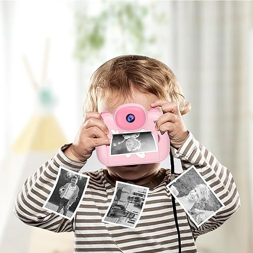 Miniatura 6 de Cámara para niños de impresión instantánea de 3.5 pulgadas, cámara de impresión instantánea para fotos de niños, cámaras de impresión digital para