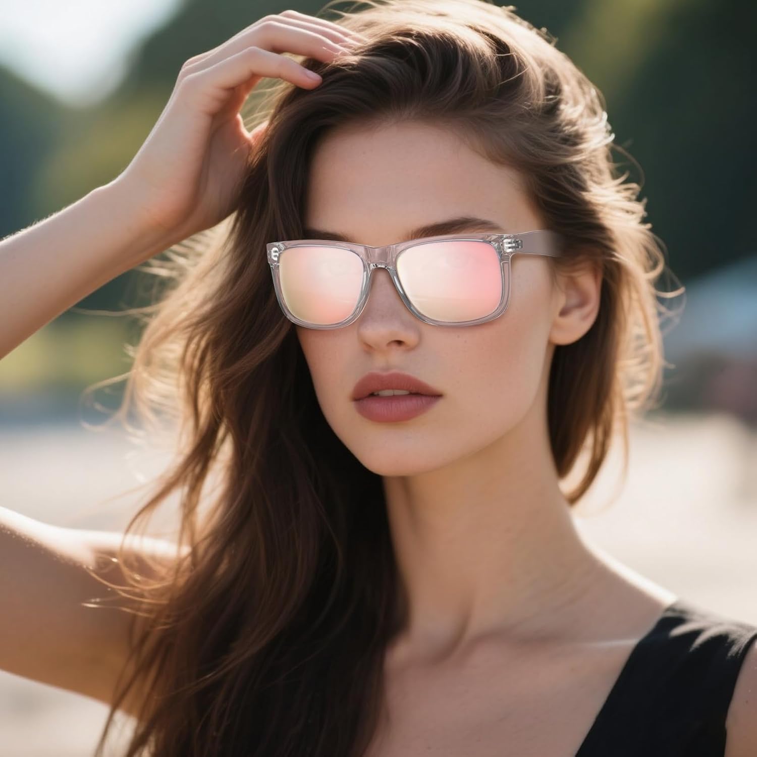 Polarized Sunglasses for Women Trendy Classic Retro Designer Sunglasses Men Vintage Fashion UV400 Protection