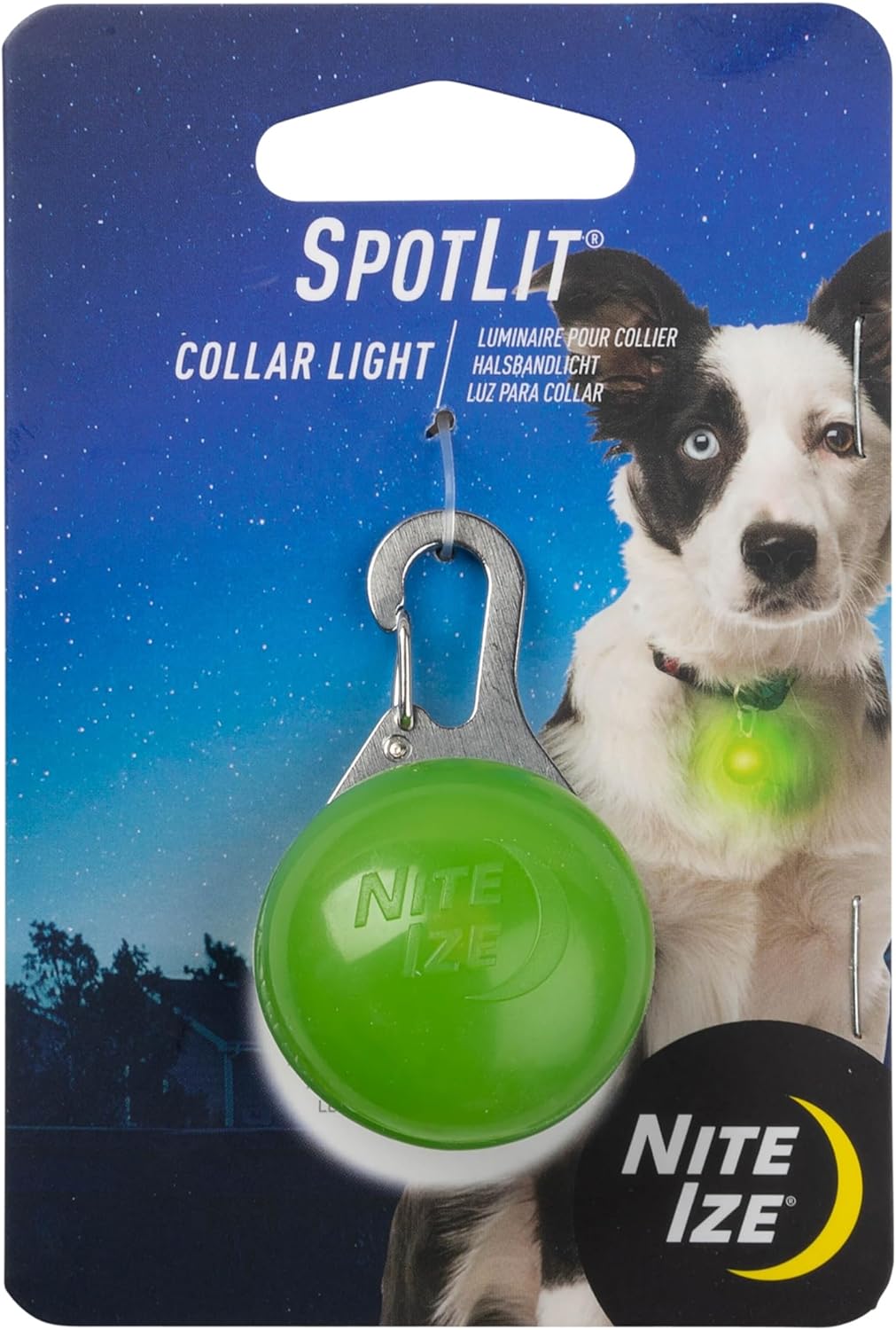 SpotLit LED Carabiner - Lime