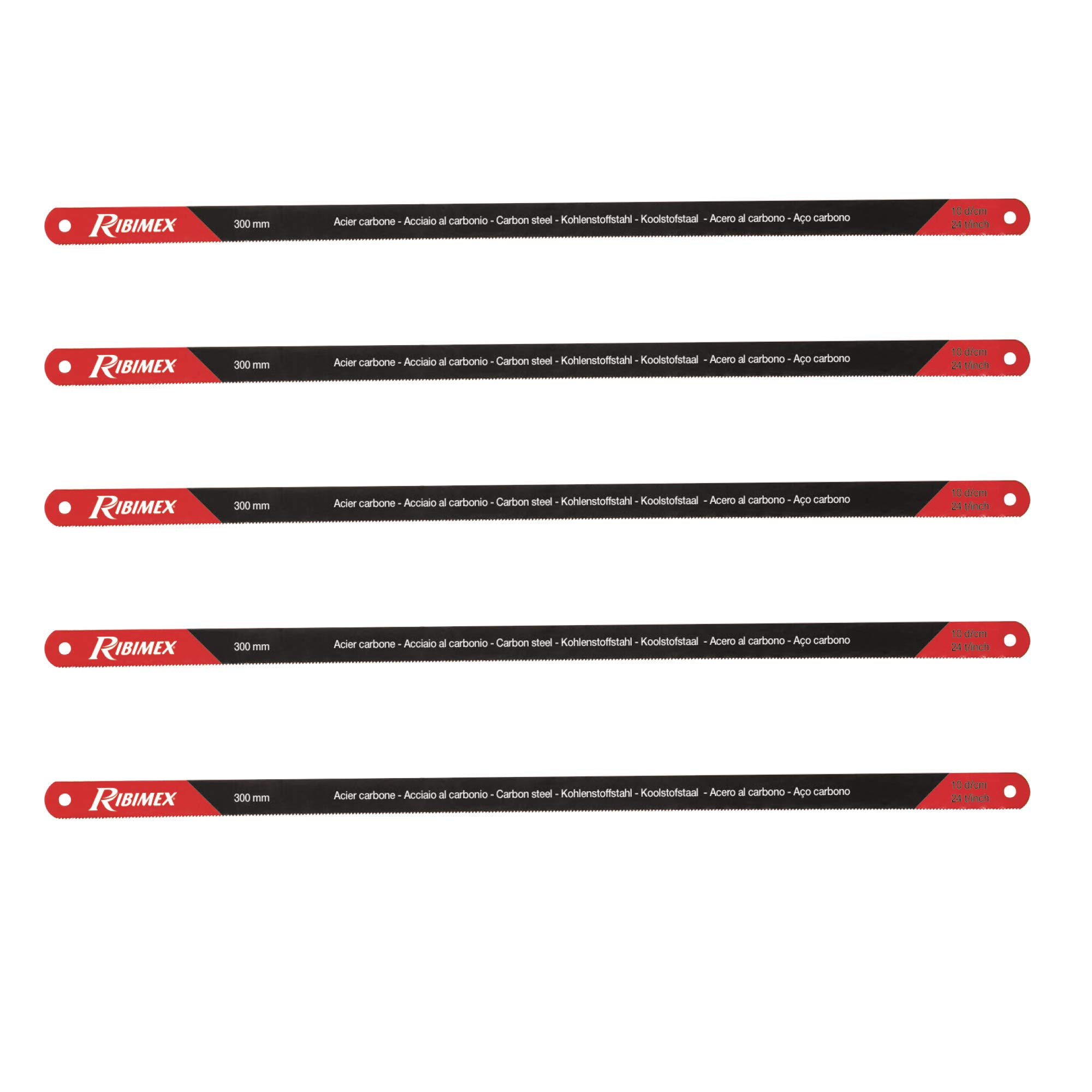 RIBIMEX - PRSCM30LX5 - Set di 5 lame per seghetto