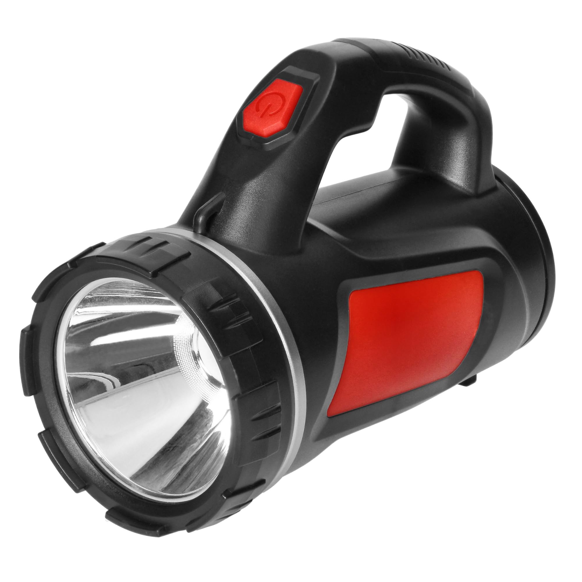 Torcia Led Ricaricabile IPX3 Torcia Led Potente Professionale con 4 Modalità di Lavoro CREE 3W + COB 1W Batteria Inclusa da 1200 mAh Ricarica MicroUSB