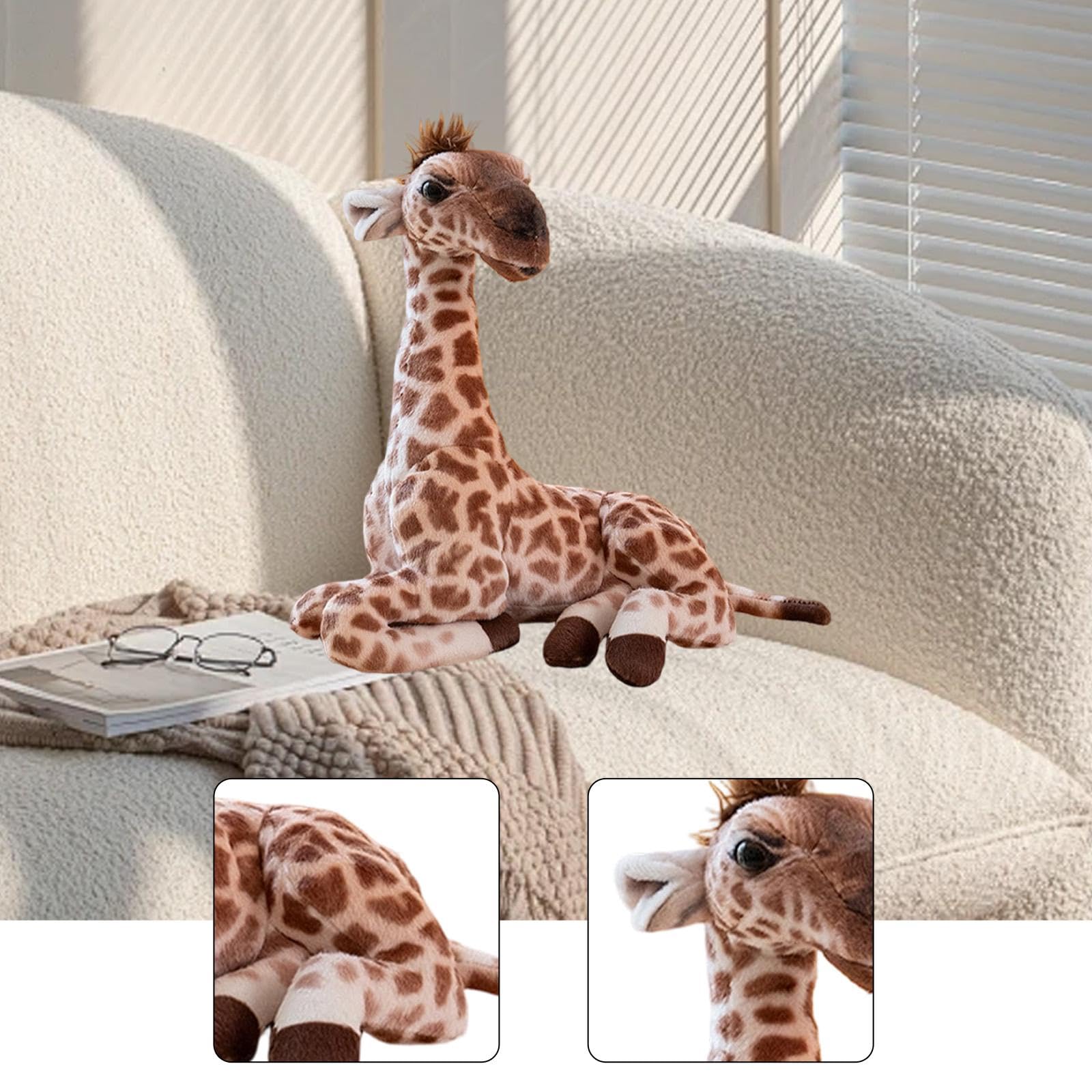 Amazon.co.jp: TTETTZ キリン、誕生日プレゼント、ぬいぐるみ、ソファ