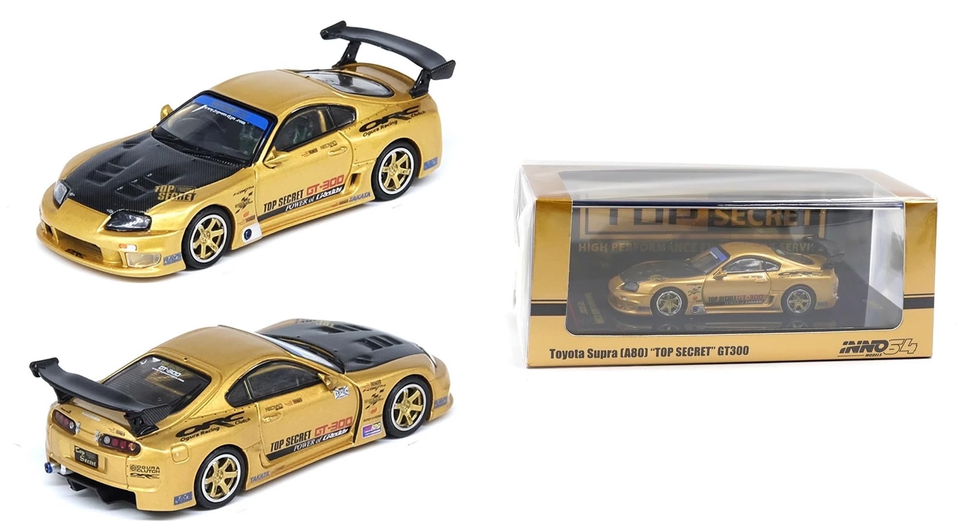 Amazon.com: Diecast Model Car Compatible with Inno64 Toyota Supra