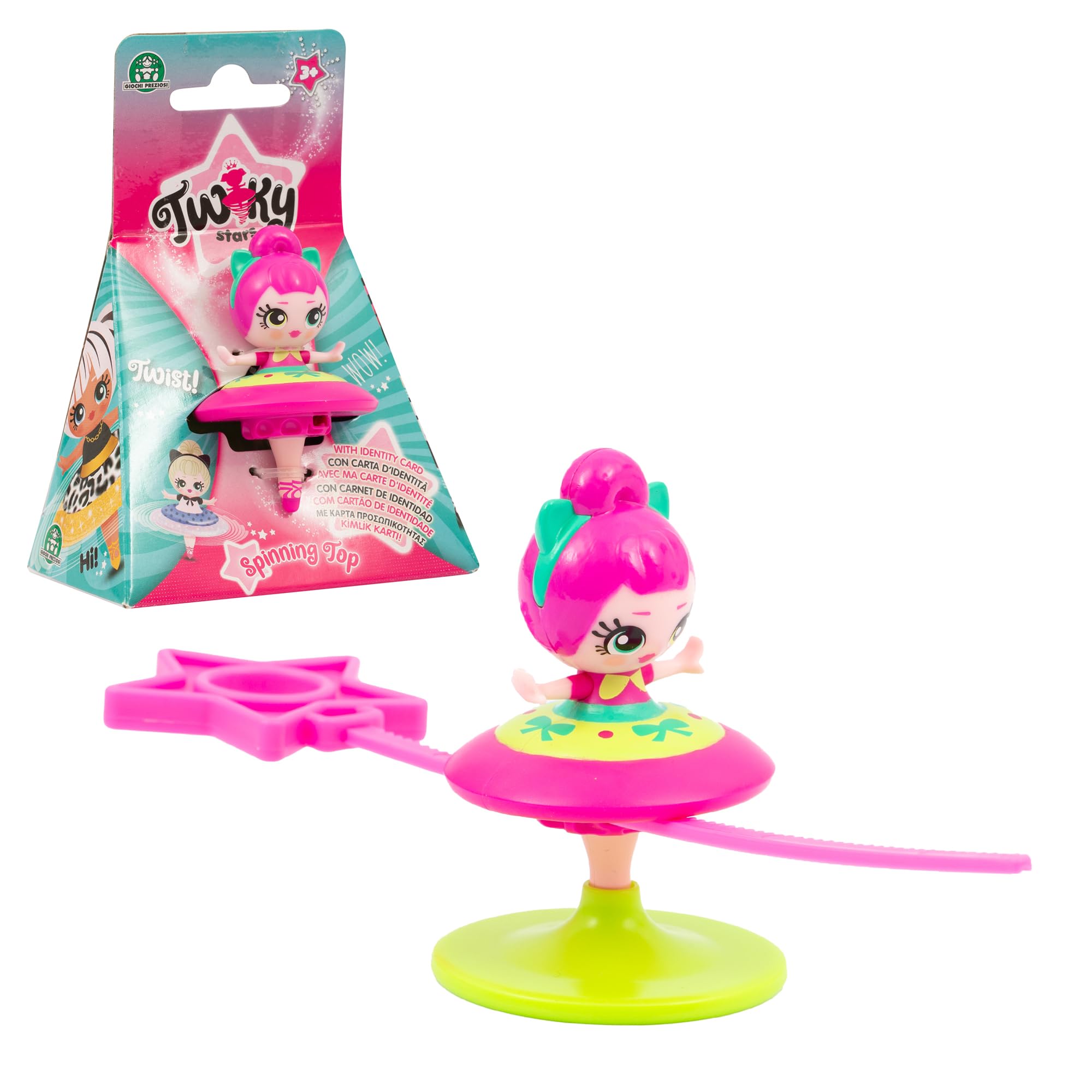 TWIKY Stars, Dancer 6 cm, Swirl Your Dancer, Random Model, for Children from 3 Years, TWK10, Multicoloured