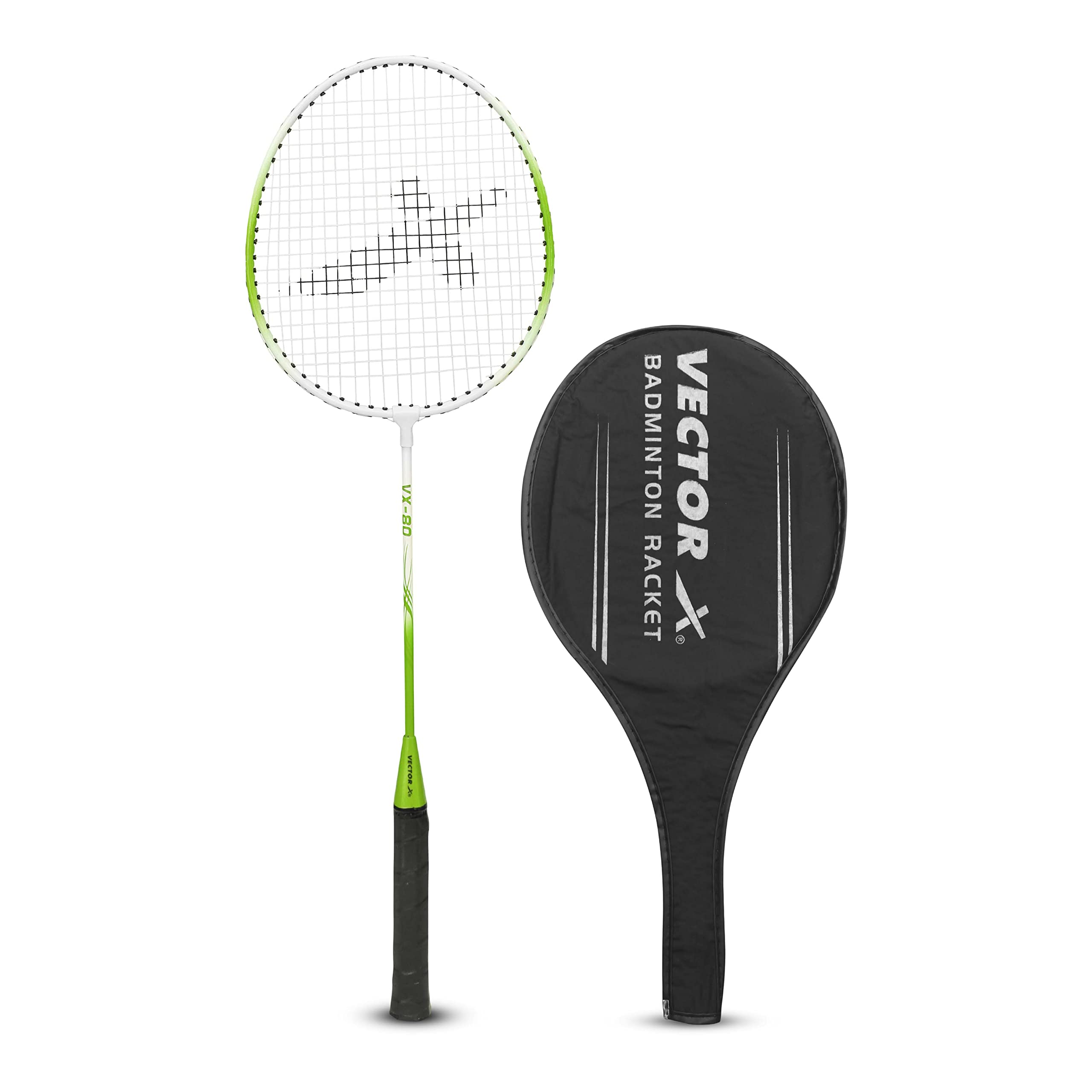 Vector X VXB-80 Badminton Racquet (1 PC Racquet + 3/4 Cover, Green) (B0BHBDZ23B) Amazon Price History, Amazon Price Tracker