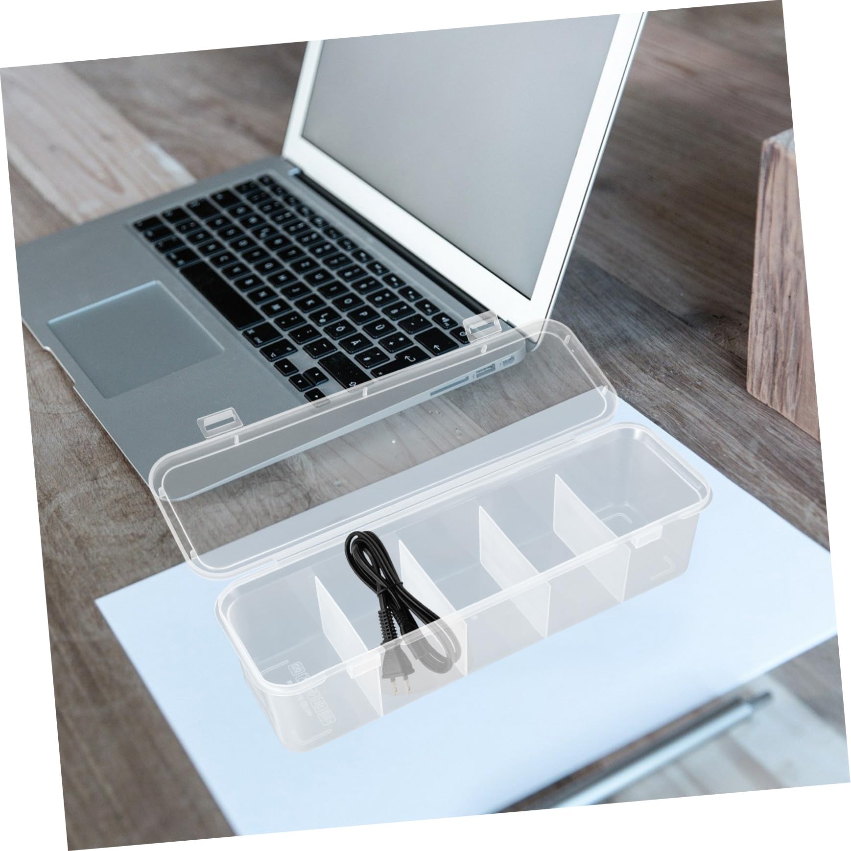 Healeved 15 Stück Teiliges Multi-fach Organizer Haargummis und Haar-accessoires Kompakt mit Deckel Platzsparend Stilvoll für Zuhause und Unterwegs zur Ordentlichen Aufbewahrung und