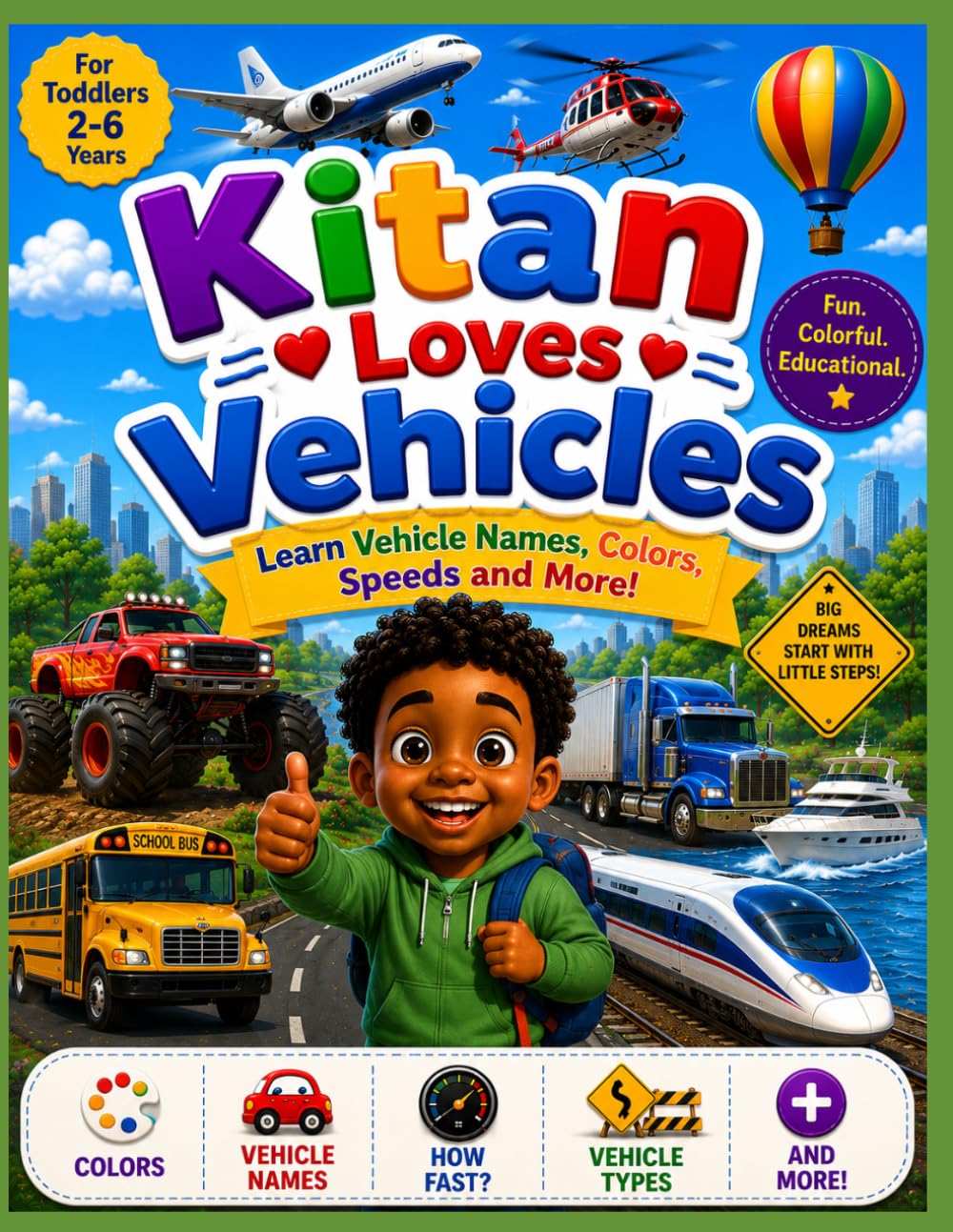 Kitan Loves Vehicles (Kitan's Learning Adventure)
