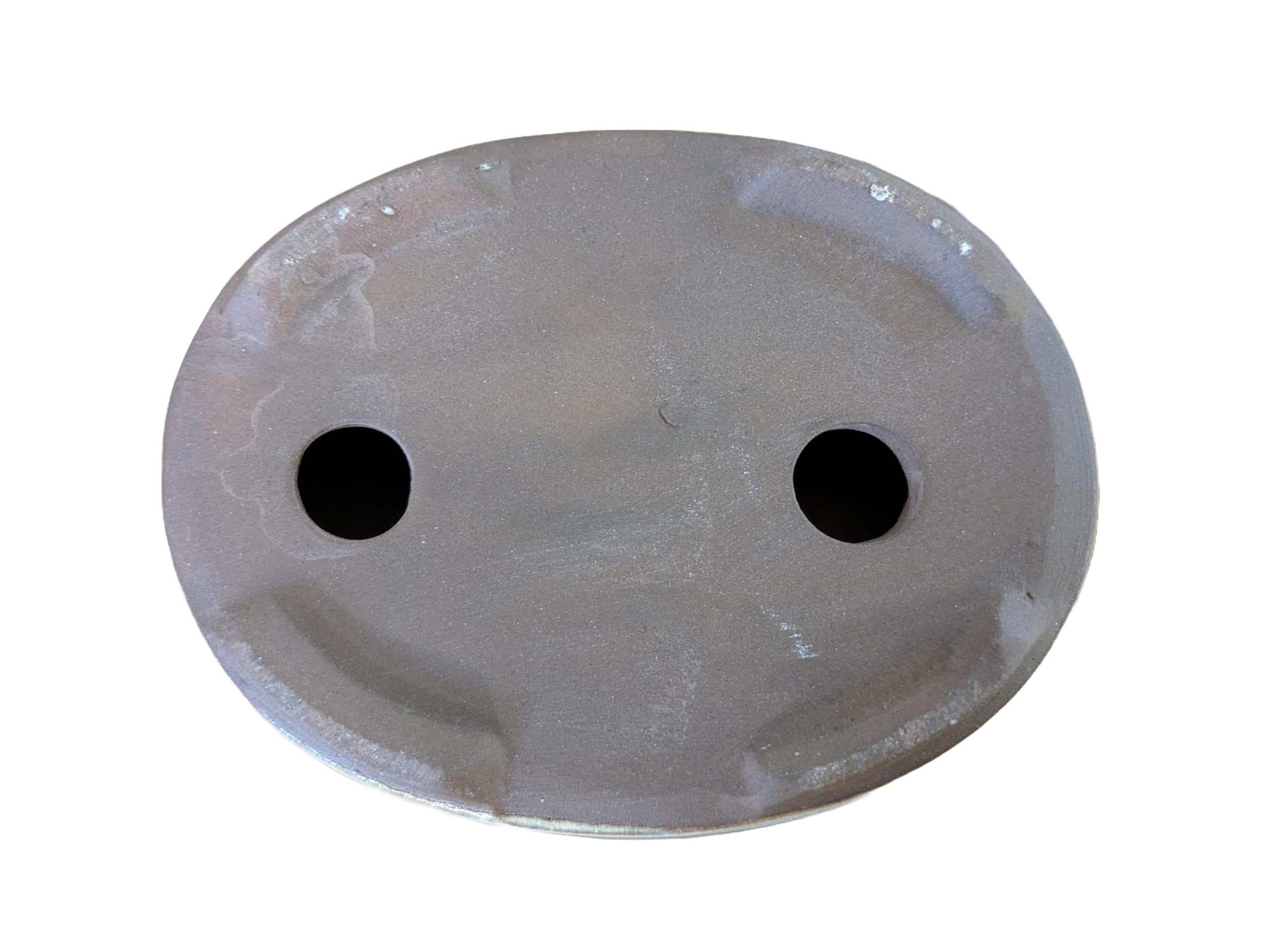Glazed Ceramic Bonsai Pots without trays (Cream, 16cm) - Image 3