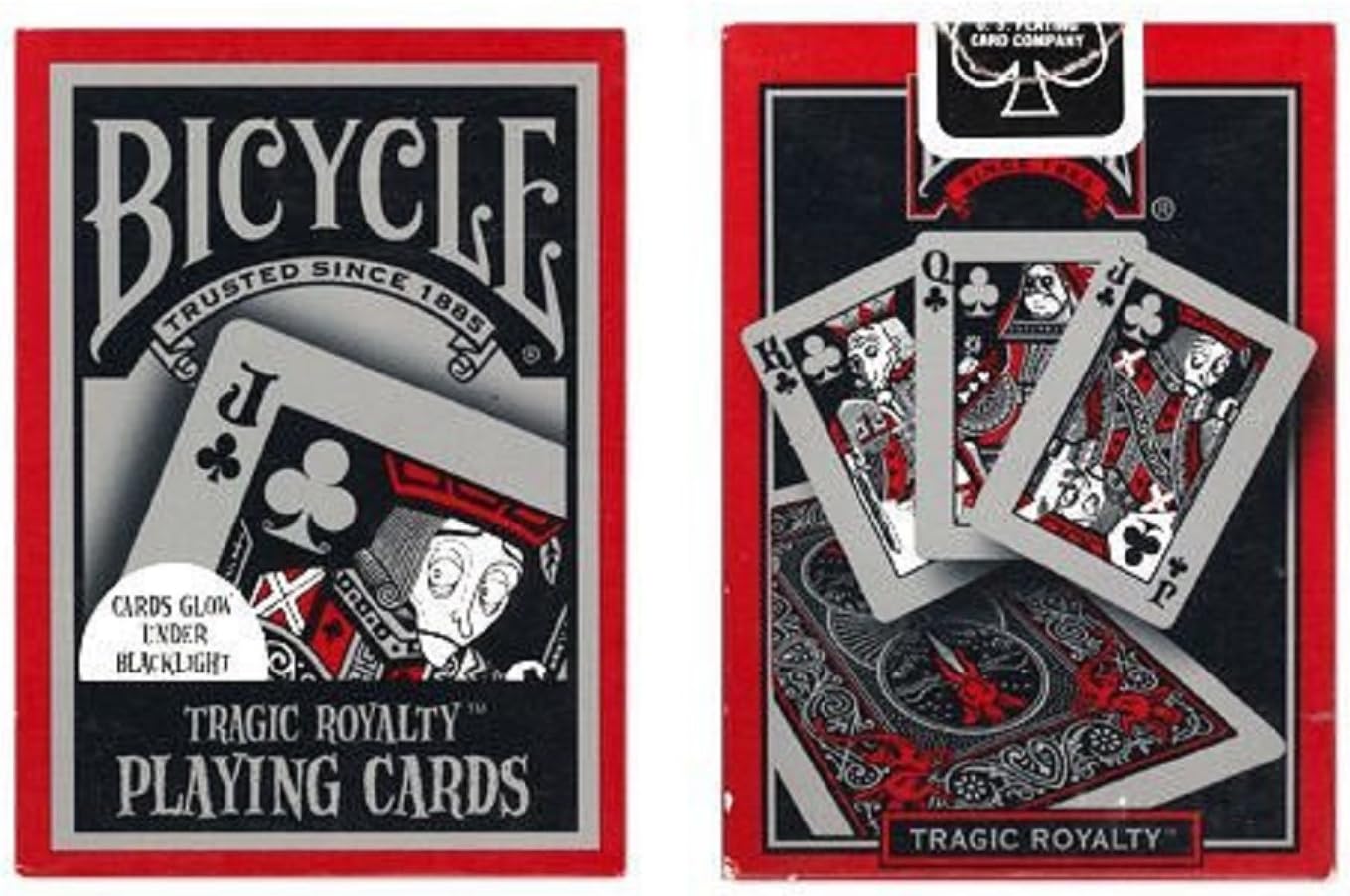 New and MINT! Tragic Royalty Bicycle Playing Cards Games Card Games