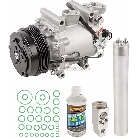 Amazon Com Ac Compressor A C Kit For Honda Odyssey 2005 2006 2007 Includes Drier Filter Expansion Valve Pag Oil O Rings Buyautoparts 60 80431rk New Automotive