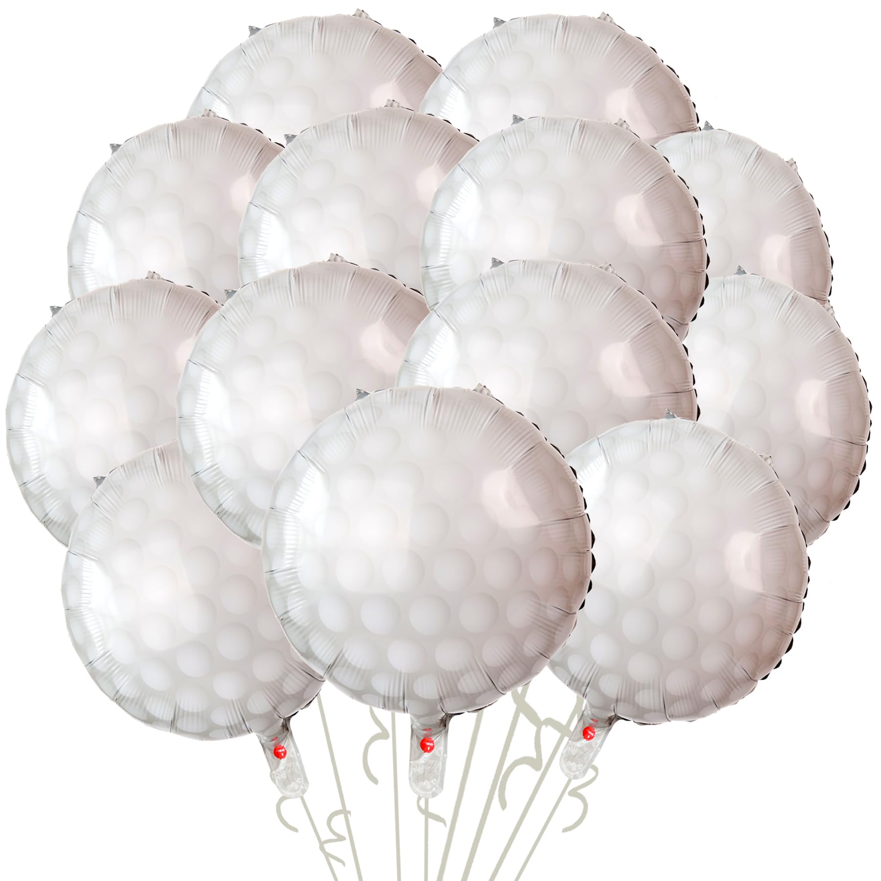 Photo 1 of 14 Pcs Golf Party Balloons,18 Inch Golf Foil Balloon Sports Theme for Golf Themed Party Decorations, Golf Balloons Birthday Party Sports Graduation Party Supplies