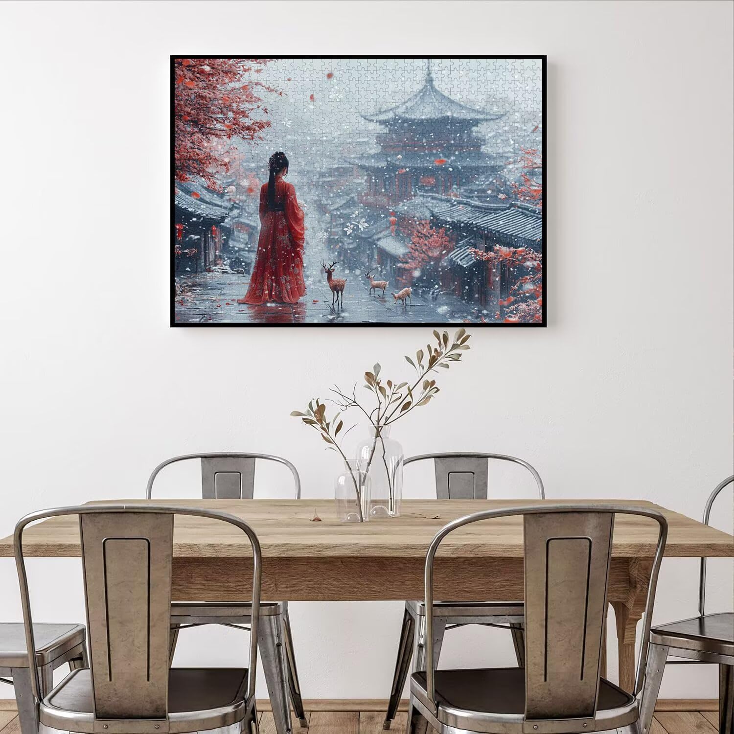 Puzzle 6000 Pezzi Animazione Puzzle Classici per Gioco Familiare, n-114 | Impossibile Puzzles, Intrattenimento Creativo, Rilassamento Intelligence, Regalo per Amore e Amico, Decorazioni Casa, inverno