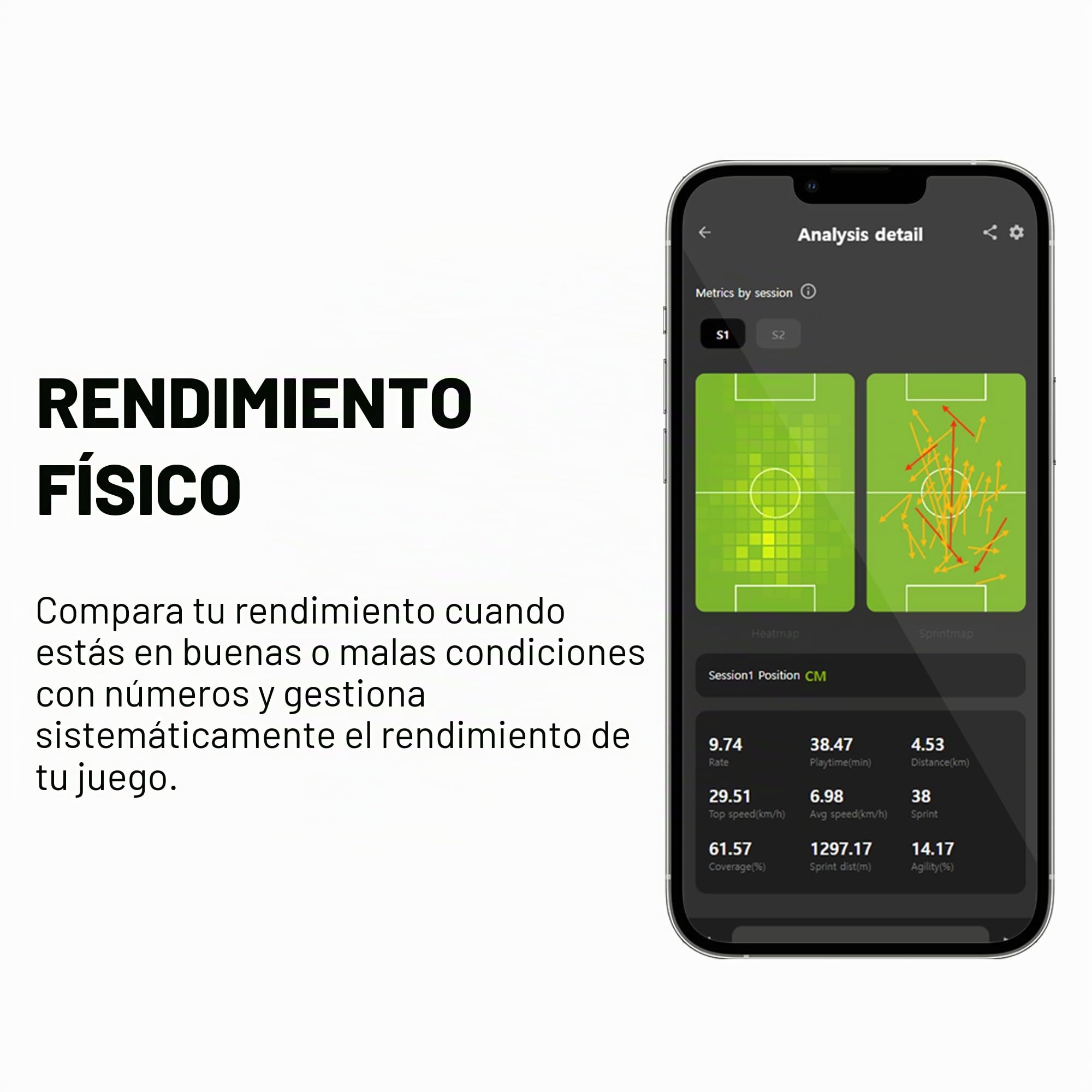 SOCCERBEE - BEE PRO 2 - Rastreador GPS deportivo y chaleco para deportes al aire libre | Prueba de 30 días incluida y suscripción requerida | Equipo de entrenamiento de fútbol | Rastreador de fitness