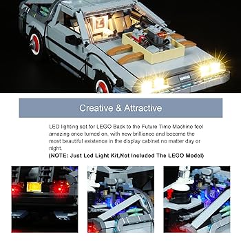 Amazon.co.jp: バックトゥザフューチャータイムマシン用LED照明