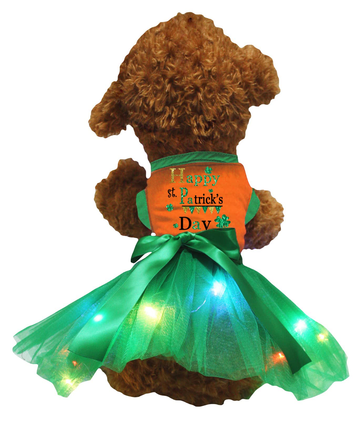 Robe pour chien célébration Saint-Patrick pour inclure votre animal dans la fête