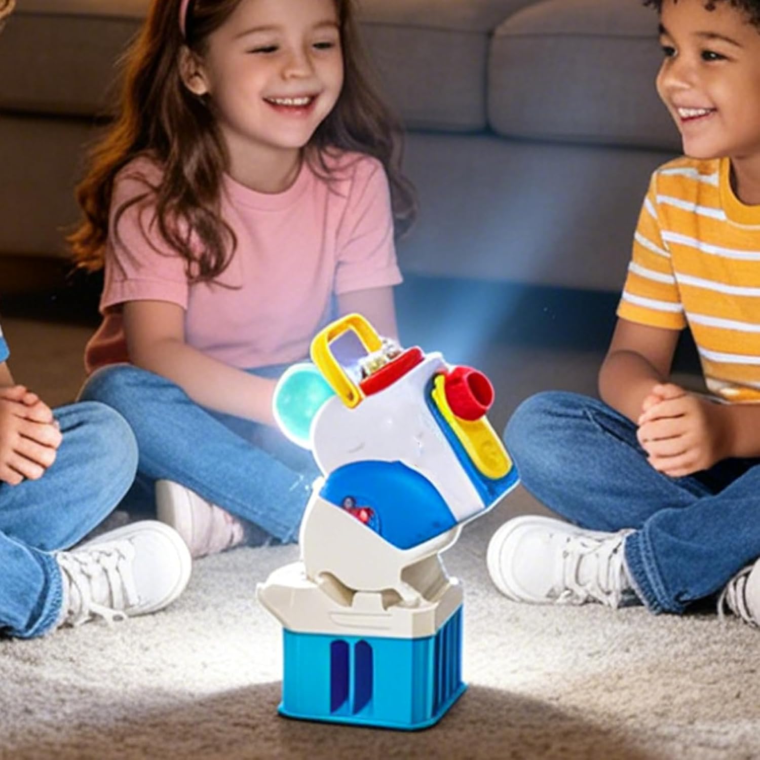 Adjustable Projector Stand Designed Exclusively for Little Tikes Story Dream Machine， Viewing Angle and Features a Stable Base Accessory with Storage for Little Tikes Story Dream Machine Books