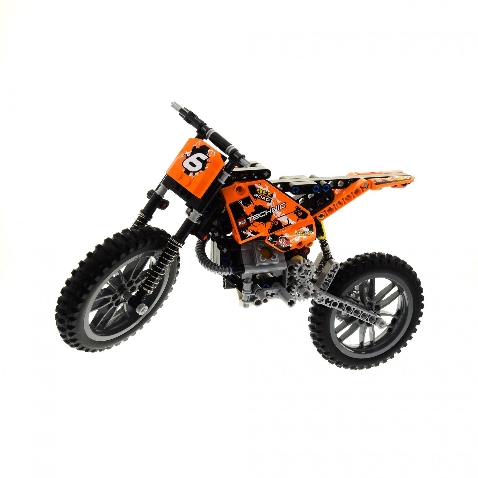 LEGO Technic - 42007 - Jeu de Construction - La Moto Cross : Amazon.fr ...