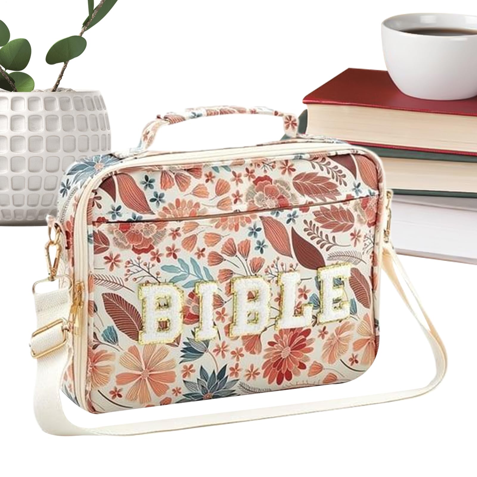 Sac de transport à fleurs avec poignée pour enseignante active - 8