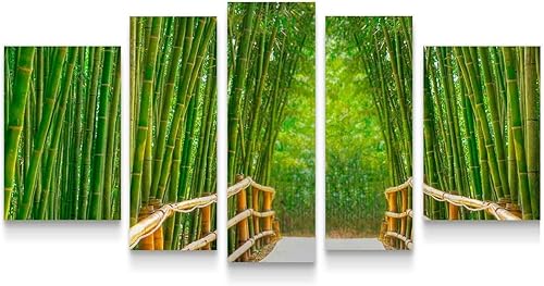 Vista 21 de Startonight Lienzo decorativo con motivo de árbol, paisaje abstracto, lago, naturaleza, bosque, negro y blanco, Lona, Vista al lago, Extra grande