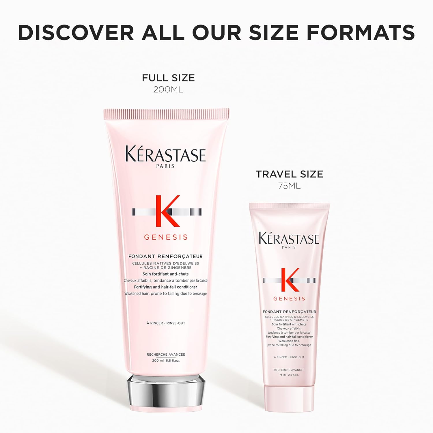 Kerastase Genesis Strengthening Fondant Renforcateur Conditioner - For Weak or Damaged Hair, Detangles & Hydrates, For Normal to Dry Hair